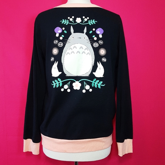 My Neighbor Totoro Black Cardigan 